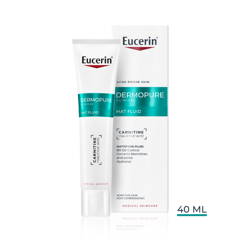 Eucerin® DermoPure Clinical matējošs fluīds, 40 ml
