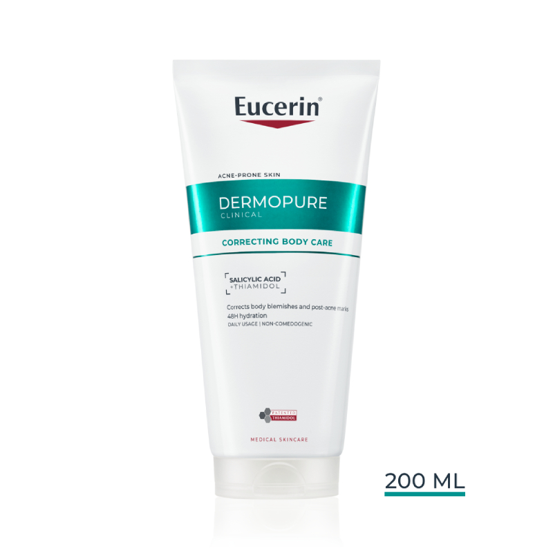 Eucerin® DermoPure Clinical koriģējošs ķermeņa krēms, 200 ml