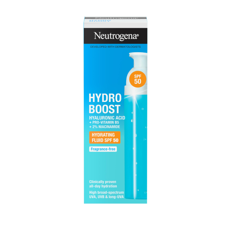 NEUTROGENA hidratējošs fluīds HYDRO BOOST SPF 50+, 50 ml