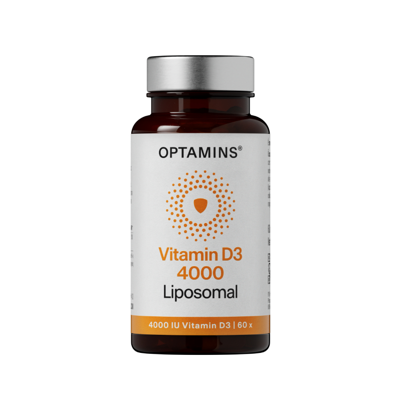 OPTAMINS D vitamīns Liposomal 4000 SV, 60 kapsulas