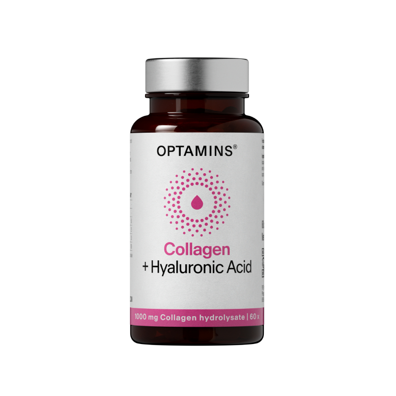 OPTAMINS Collagen + Hyaluronic Acid, 60 kapsulas
