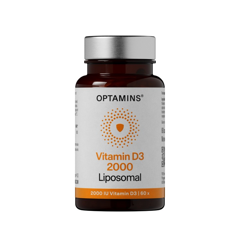 OPTAMINS D vitamīns Liposomal 2000SV kapsulas
