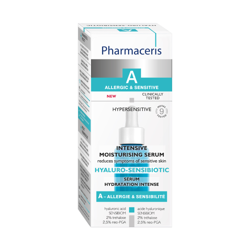 Pharmaceris A HYALURO SENSIBIOTIC intensīvi mitrinošs serums, 30 ml