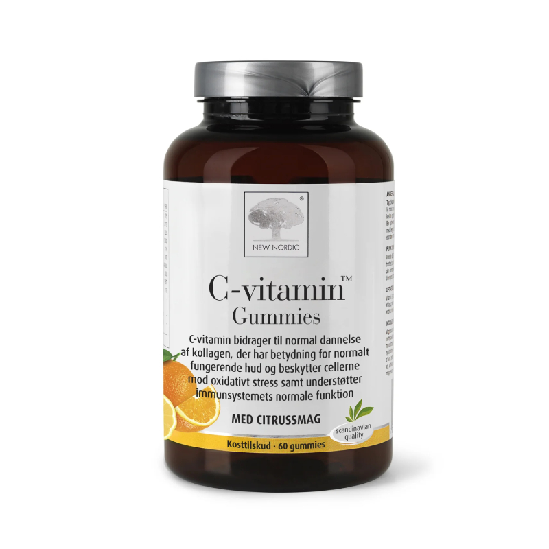 NEW NORDIC C-vitamin Gummies, 60 pastilas