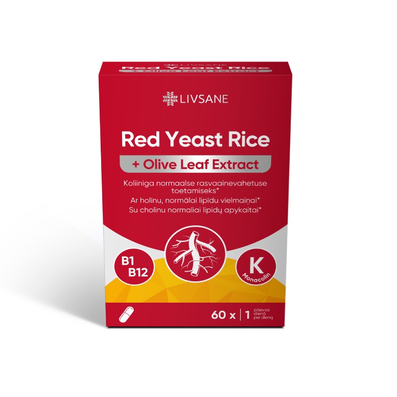 LIVSANE Red Yeast Rice + Olive