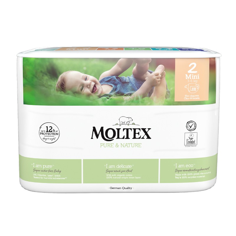 MOLTEX Pure & Nature autiņbiksītes 2