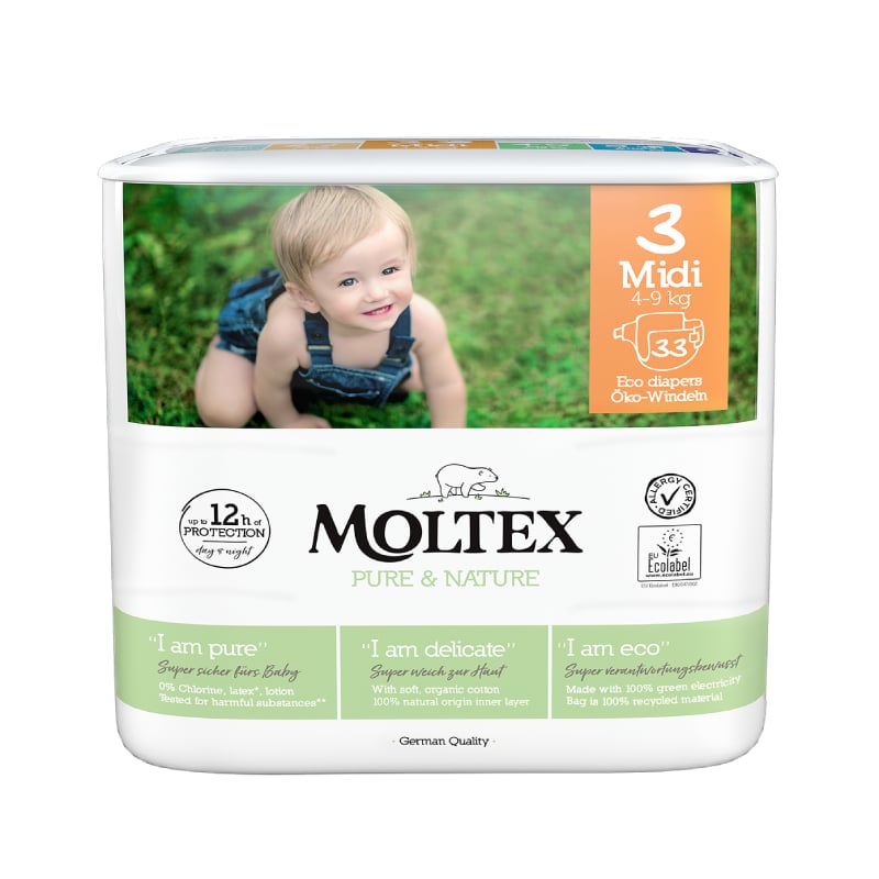 MOLTEX Pure & Nature autiņbiksītes 3