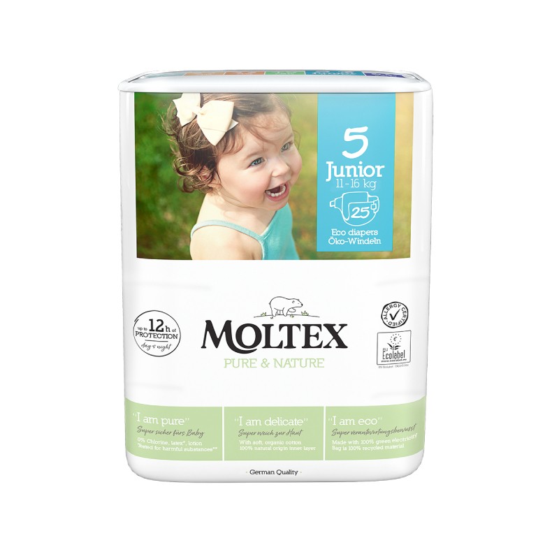 MOLTEX Pure & Nature autiņbiksītes 5