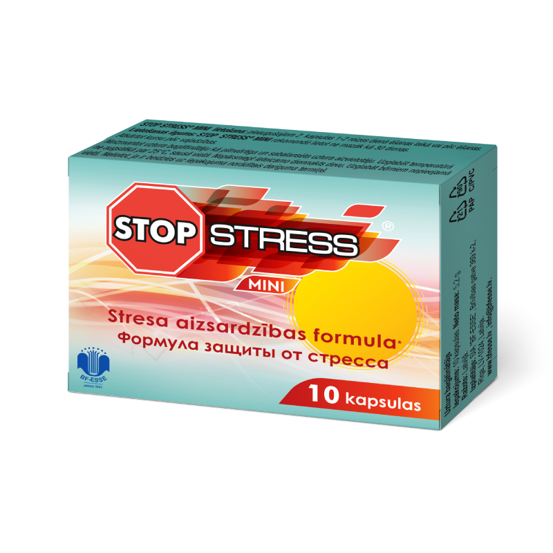 STOP STRESS MINI, 10 kapsulas