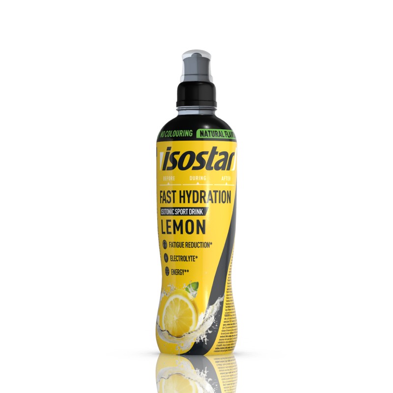 ISOSTAR Fast Hydration Lemon izotoniskais dzēriens