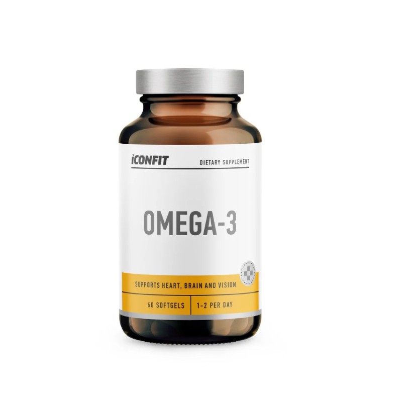 ICONFIT Omega 3 18/12 1000 mg, 60 kapsulas