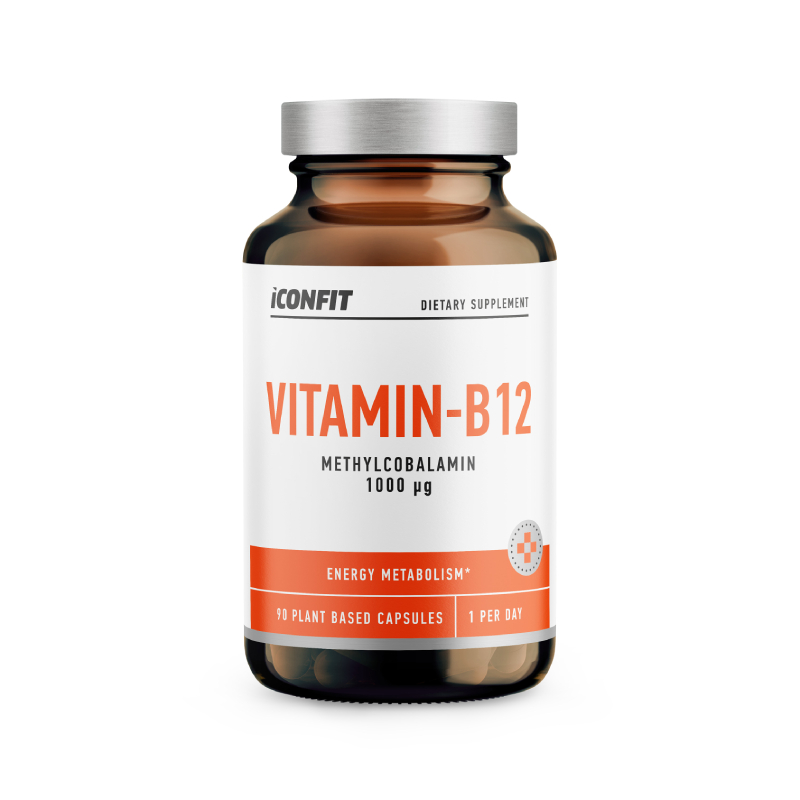ICONFIT Vitamin B12 kapsulas, 90 gab.