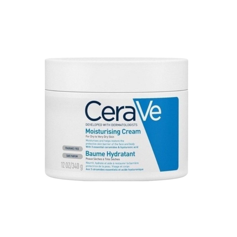 CeraVe mitrinošs balzams ar keramīdiem sejai un ķermenim, 340 g