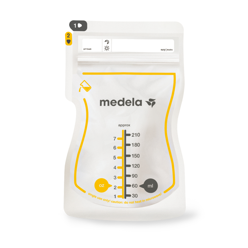MEDELA piena uzglabāšanas maisiņi 210 ml