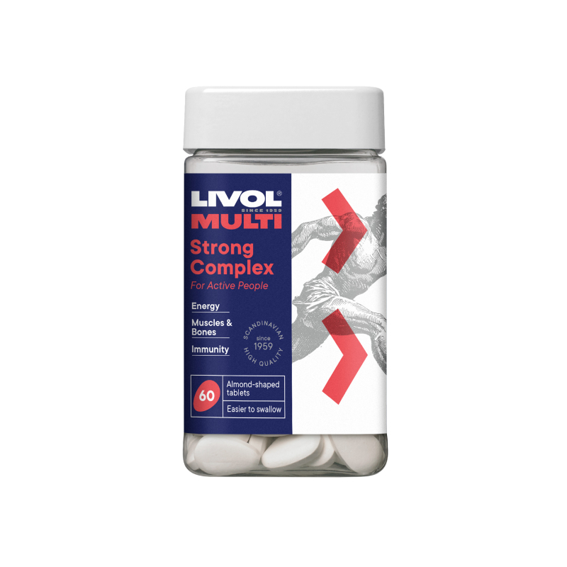 LIVOL Multi Strong Complex, 60 tabletes