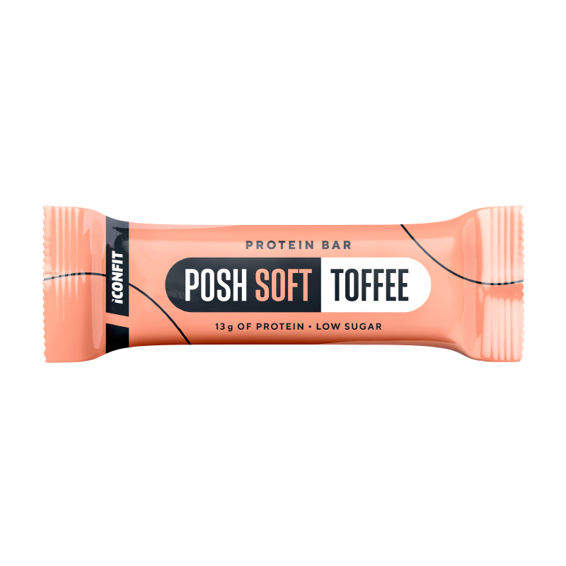 ICONFIT Posh Soft Toffee batoniņš, 40 g