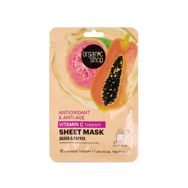 ORGANIC SHOP Guava&Papaya C vitamīna auduma