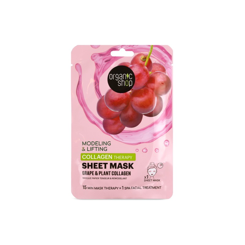 ORGANIC SHOP Grape&Plant Collagen kolagēna auduma