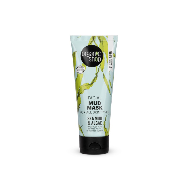 ORGANIC SHOP Sea Mud&Algae dūņu sejas