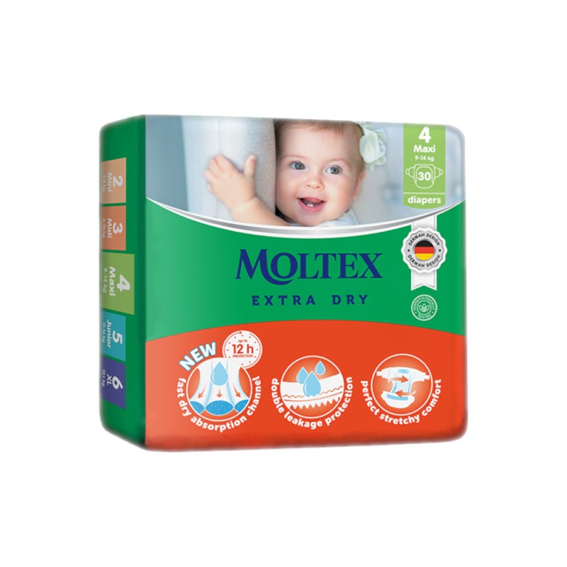 MOLTEX Extra Dry autiņbiksītes 4 Maxi