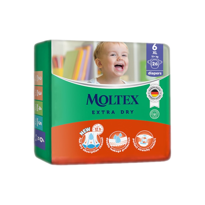 MOLTEX Extra Dry autiņbiksītes 6 XL
