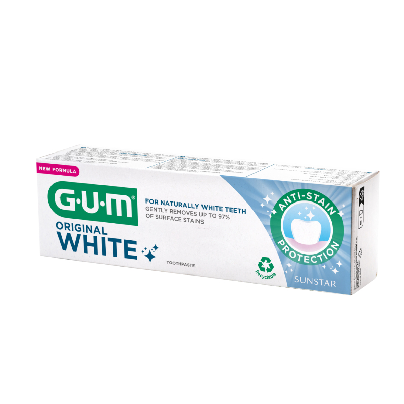 GUM Original White zobu pasta 75ml