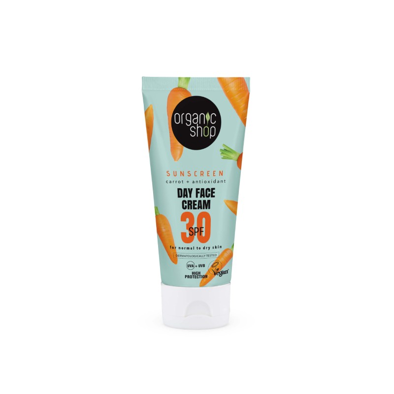 ORGANIC SHOP SPF30 dienas sejas krēms