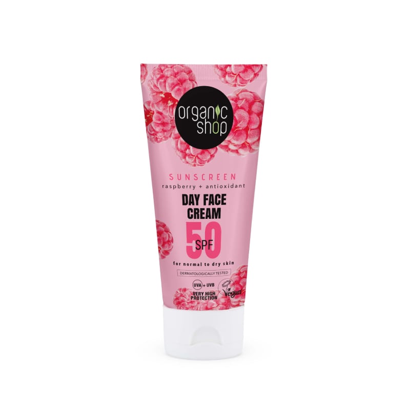 ORGANIC SHOP SPF50 dienas sejas krēms