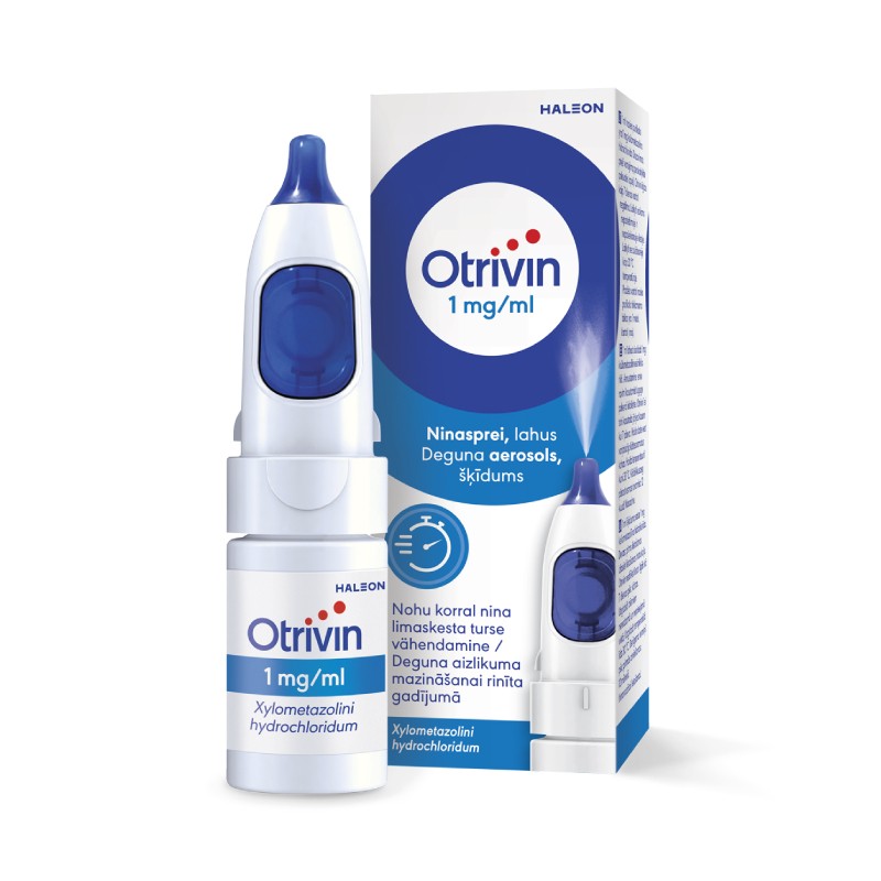 Otrivin 1 mg/ml deguna aerosols, šķīdums