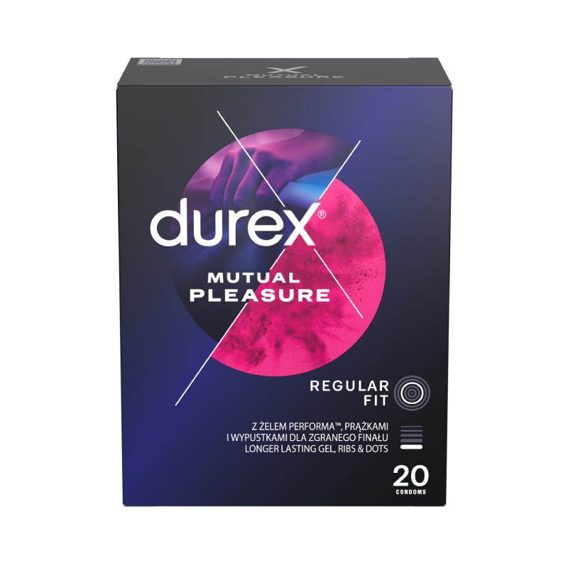 DUREX Mutual Pleasure prezervatīvi N20