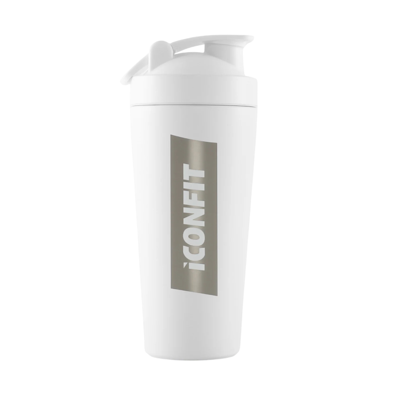 ICONFIT Metāla balts šeikeris, 900 ml
