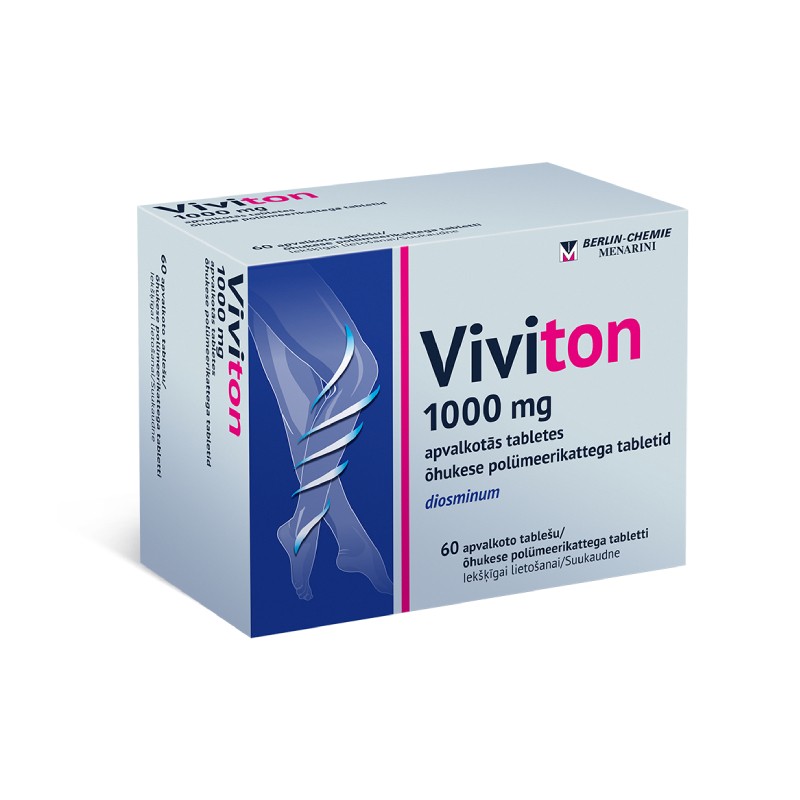 Viviton 1000 mg apvalkotās tabletes