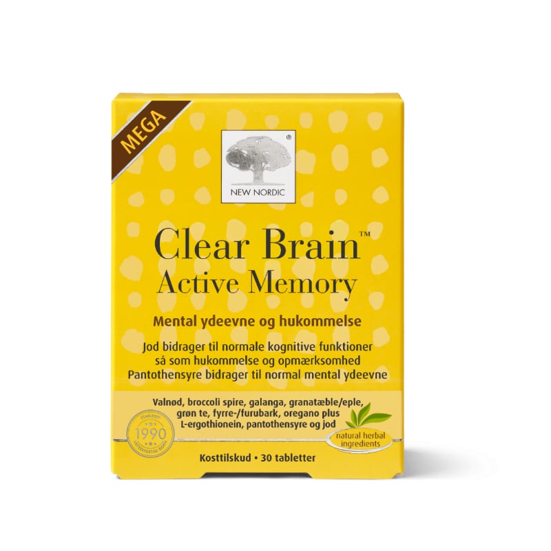 NEW NORDIC Clear Brain Active Memory