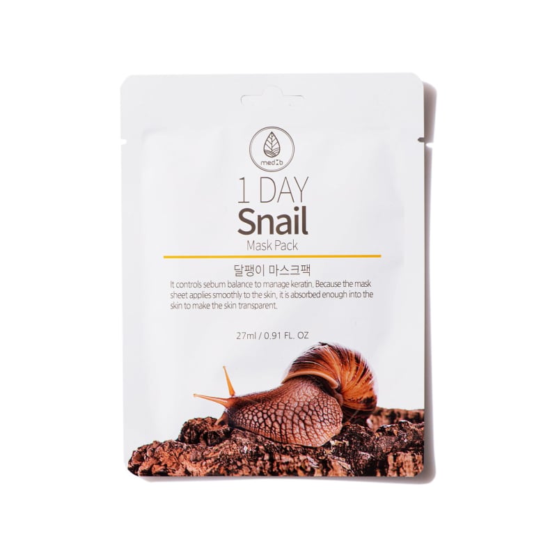 MEDB Snail Mucin auduma maska 27