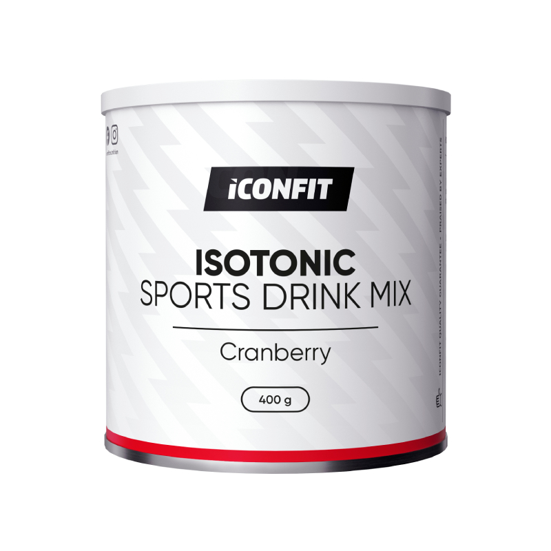 ICONFIT Isotonic - Cranberry pulveris, 400 g