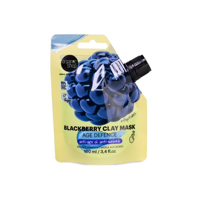 ORGANIC SHOP Blackberry māla sejas maska
