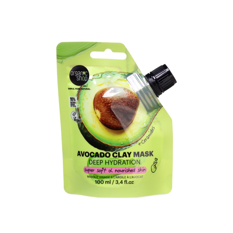 ORGANIC SHOP Avocado māla sejas maska