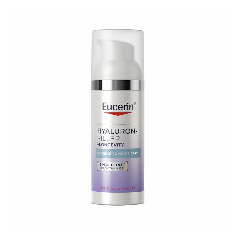 EUCERIN Hyaluron-Filler + Longevity Epigenetic nakts