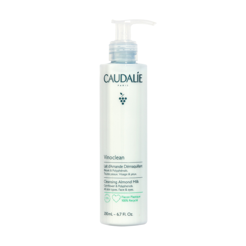 CAUDALIE Vinoclean attīrošs mandeļu pieniņš 200ml
