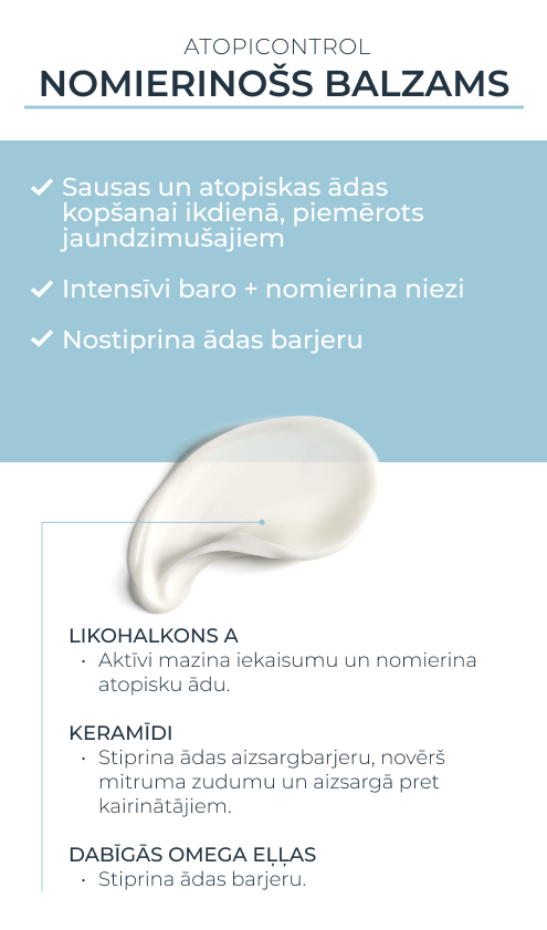 EUCERIN AtopiControl ķermeņa balzams sausai, atopiskai ādai 400ml-3