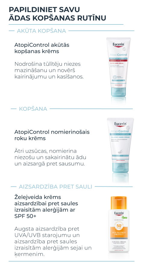 EUCERIN AtopiControl ķermeņa balzams sausai, atopiskai ādai 400ml-8