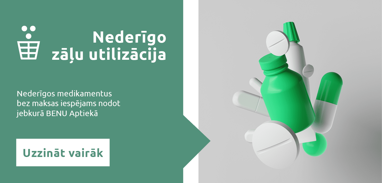 Nederīgo zāļu utilizācija